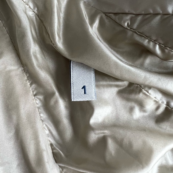 Moncler Women's Grey Sora Parka Long Jacket Parka Peplum - Picture 16 of 16